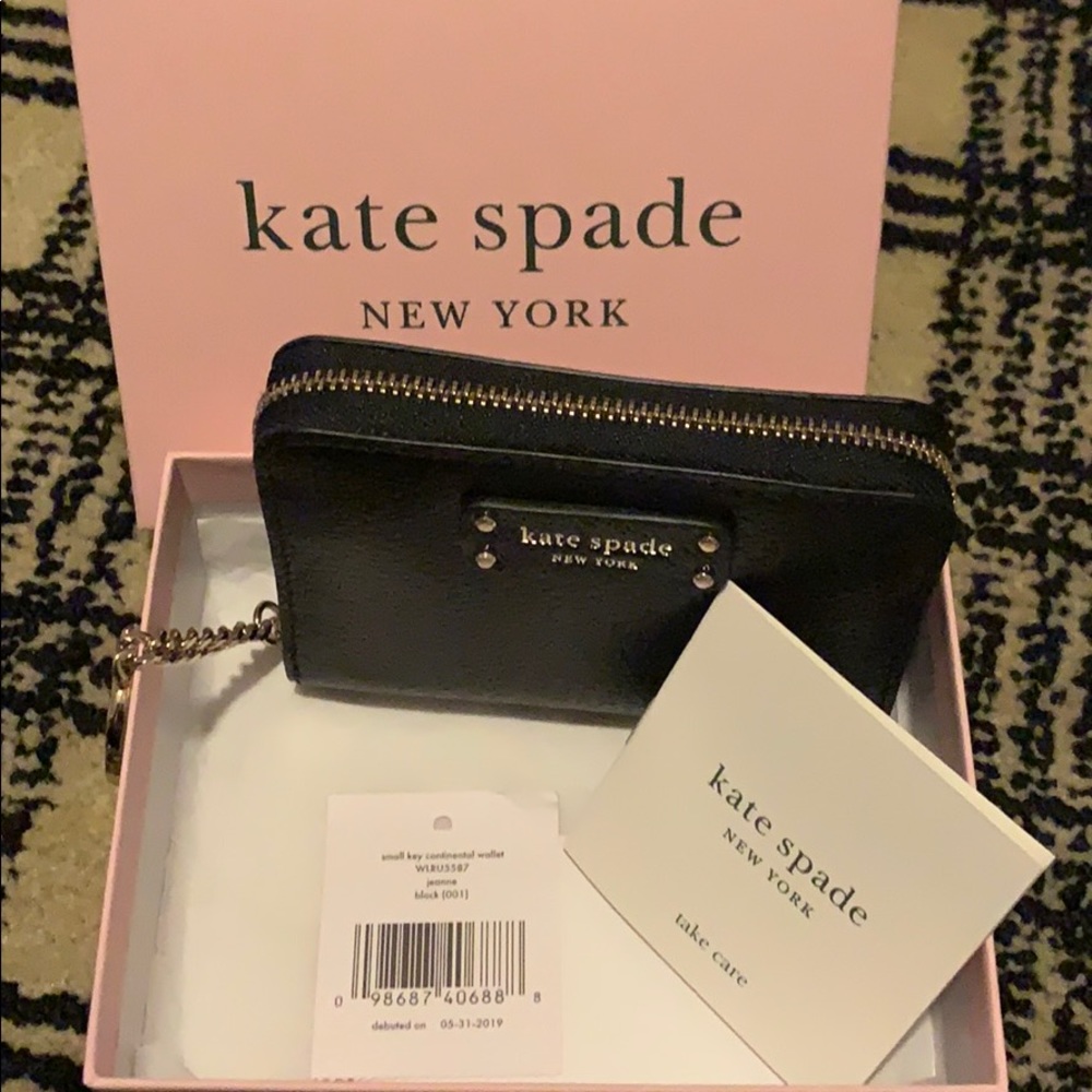 New Kate Spade keychain Wallet
